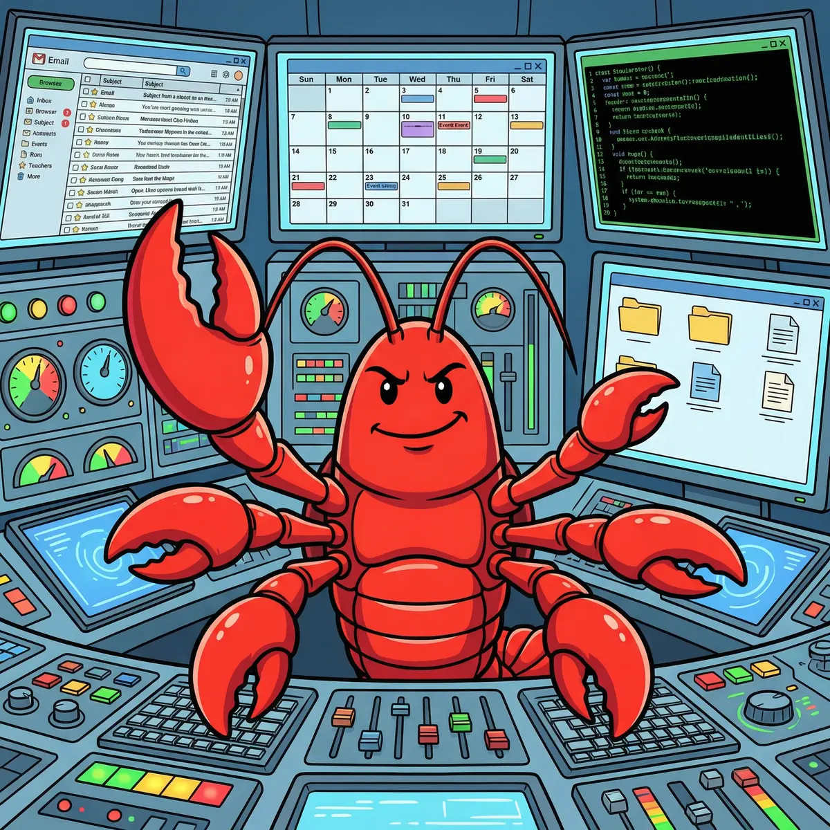 OpenClaw handles multiple automation tasks simultaneously