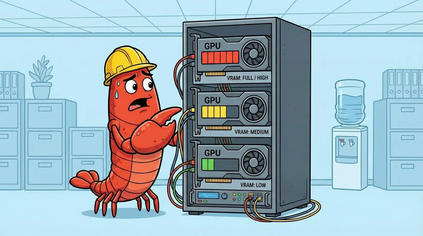 GPU VRAM requirements for running OpenClaw with Ollama on consumer GPUs from 8GB to 24GB